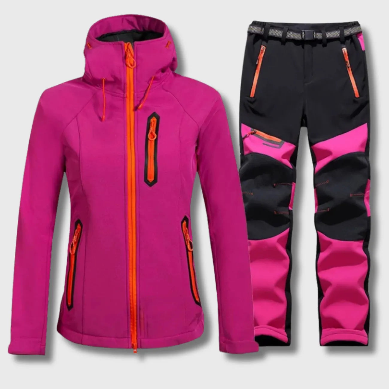 Damen Softshell-Wanderset Fleece | Berggrat