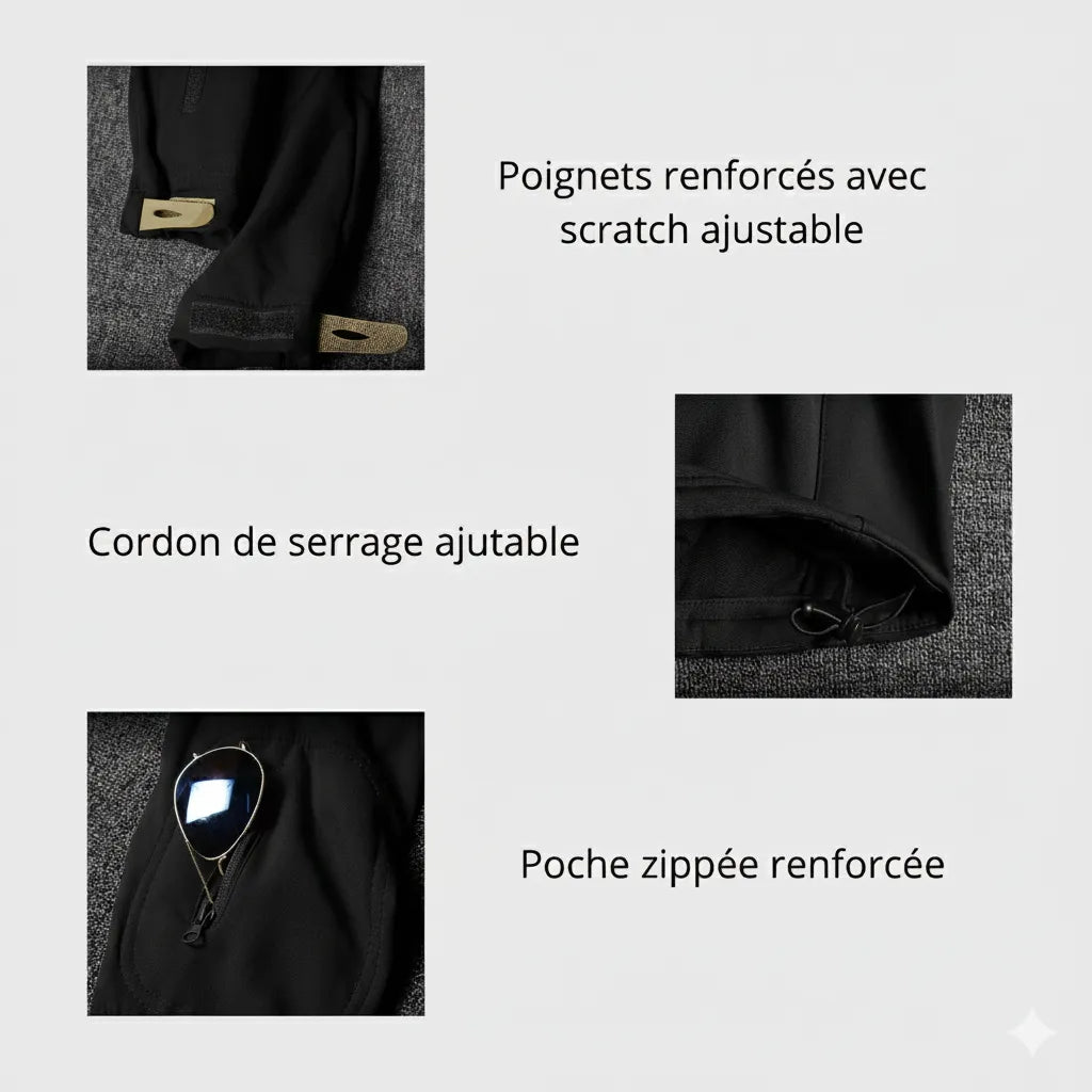 Softshell-Wanderset | Berggrat