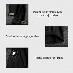 Softshell-Wanderset | Berggrat