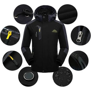 Wasserabweisendes Trekkingset für Herren