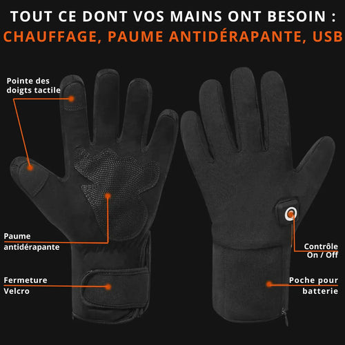 Aufladbare Heizhandschuhe