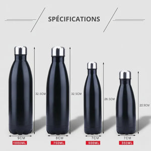 Isolierte Wander-Trinkflasche