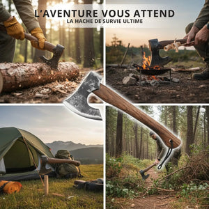 Survival-Axt fürs Camping