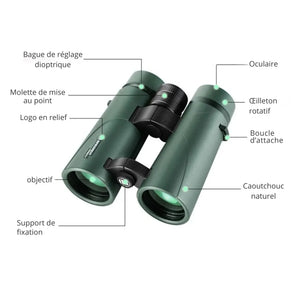 Kompaktes Fernglas fürs Wandern