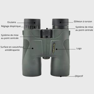 Bergfernglas 10x42 für klare Fernsicht