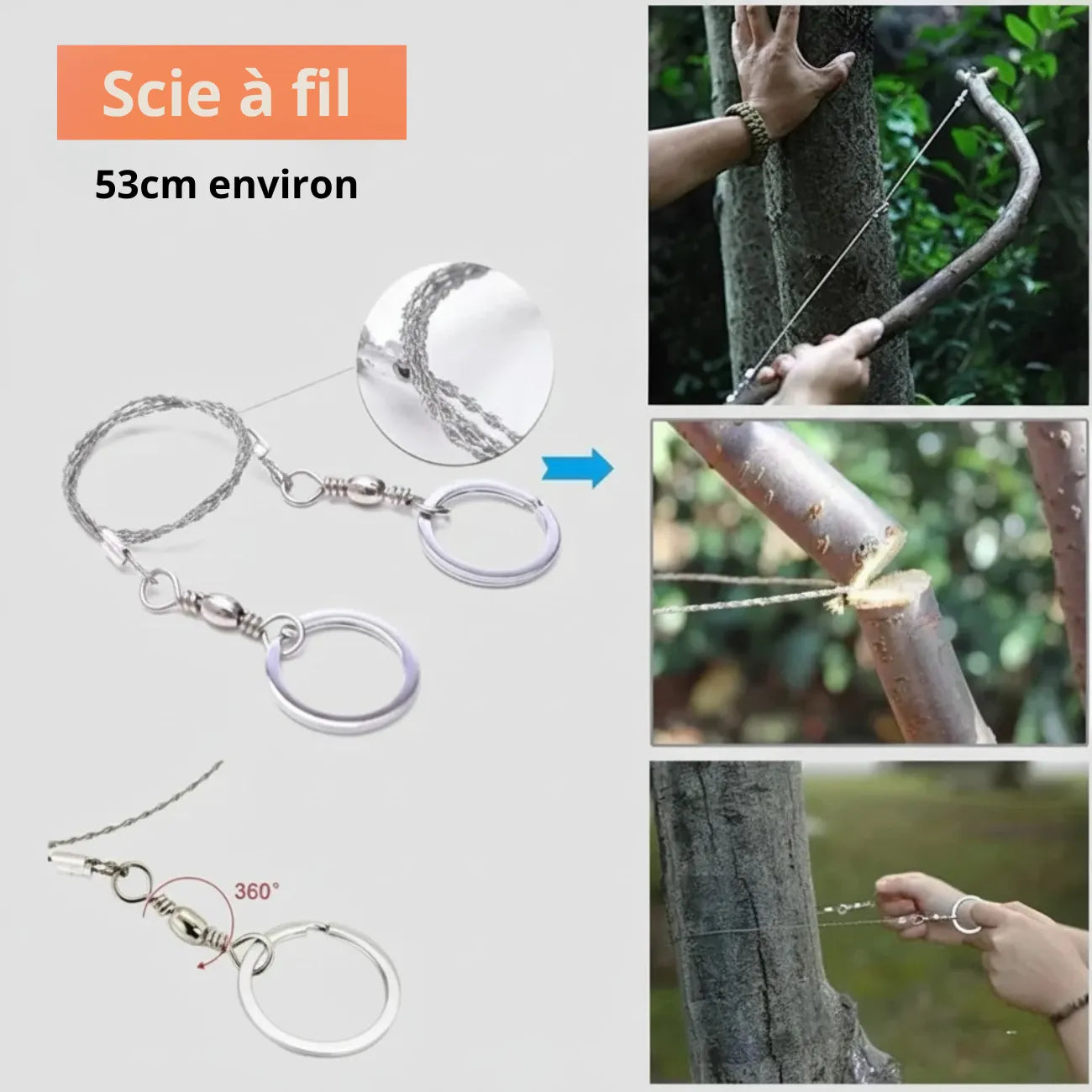 Premium Survival-Set fürs Camping