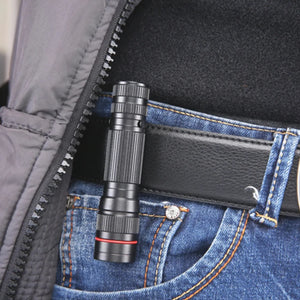 Wiederaufladbare Taschenlampe mit Zoom