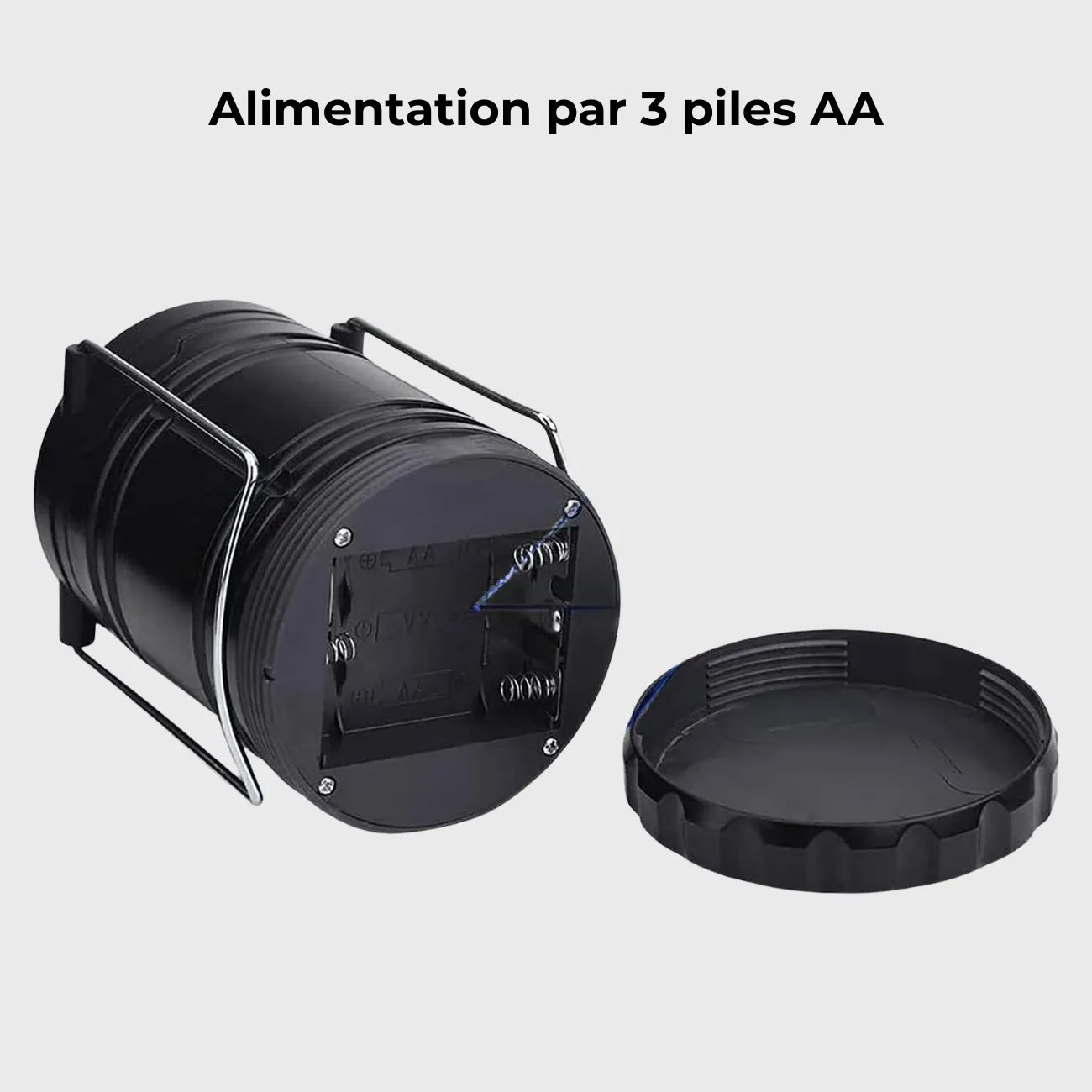 Campingleuchte mit 360°-Licht