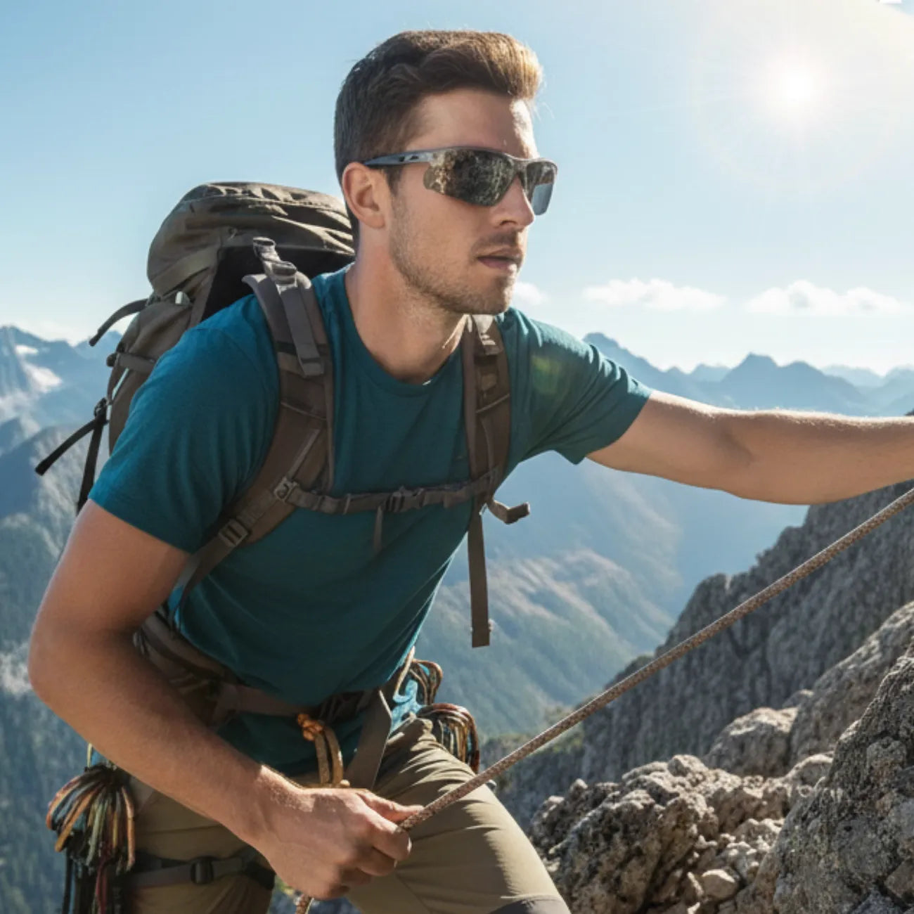 Sportsonnenbrille selbsttönend
