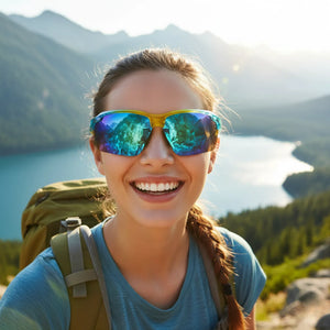 Sport-Sonnenbrille mit hohem Schutz