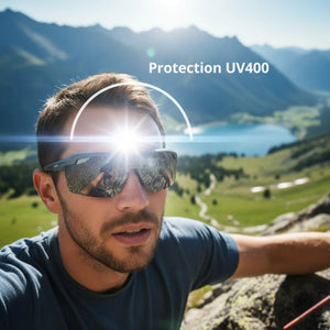 Sport-Sonnenbrille mit hohem Schutz