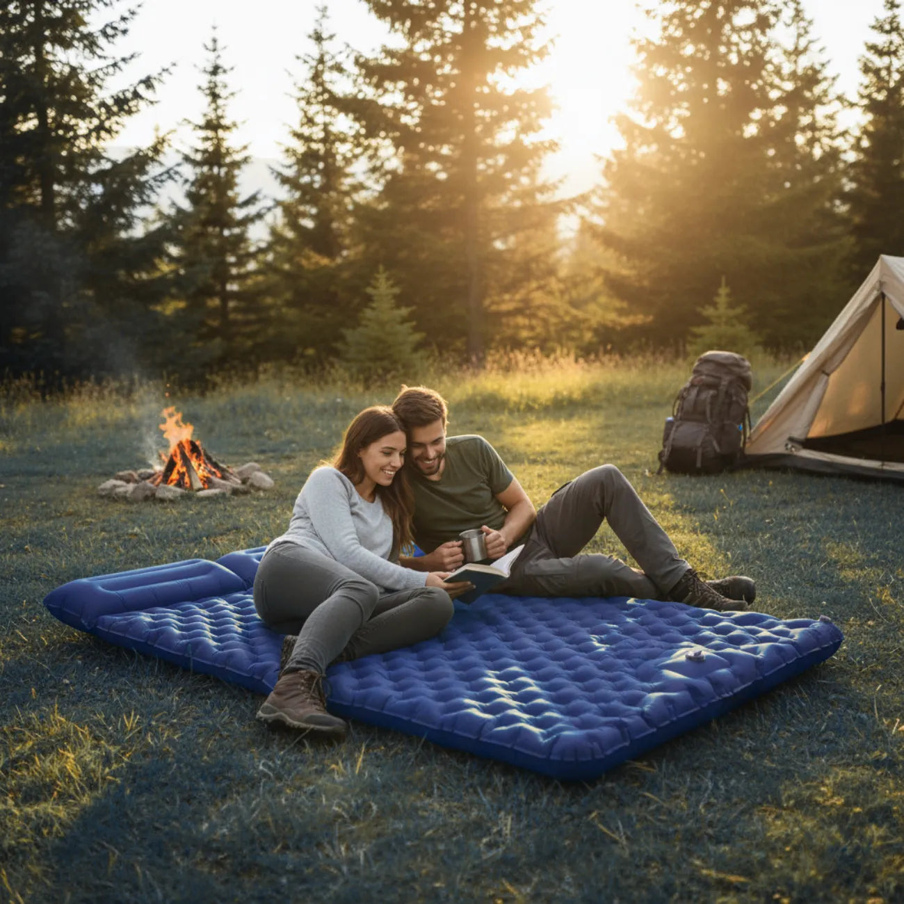 Campingmatratze aufblasbar 2P | Berggrat