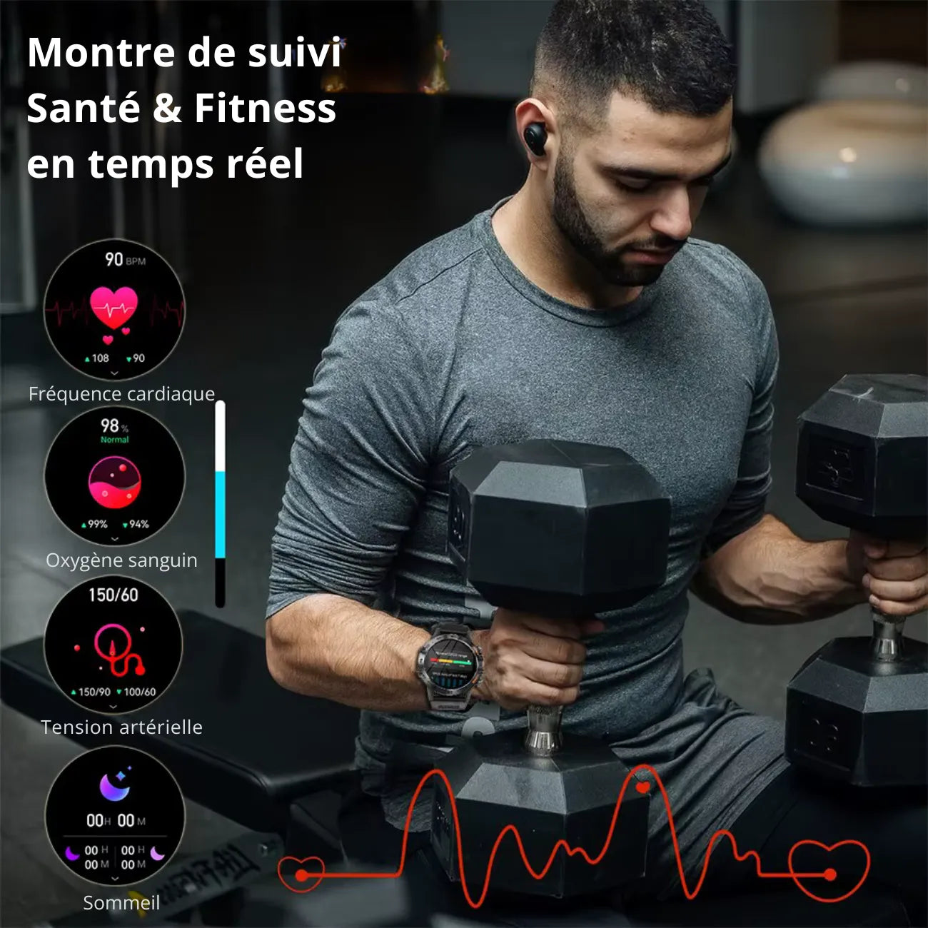 Multifunktions-Sportuhr Smart