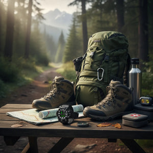 Herren-Outdoor-Trekkinguhr