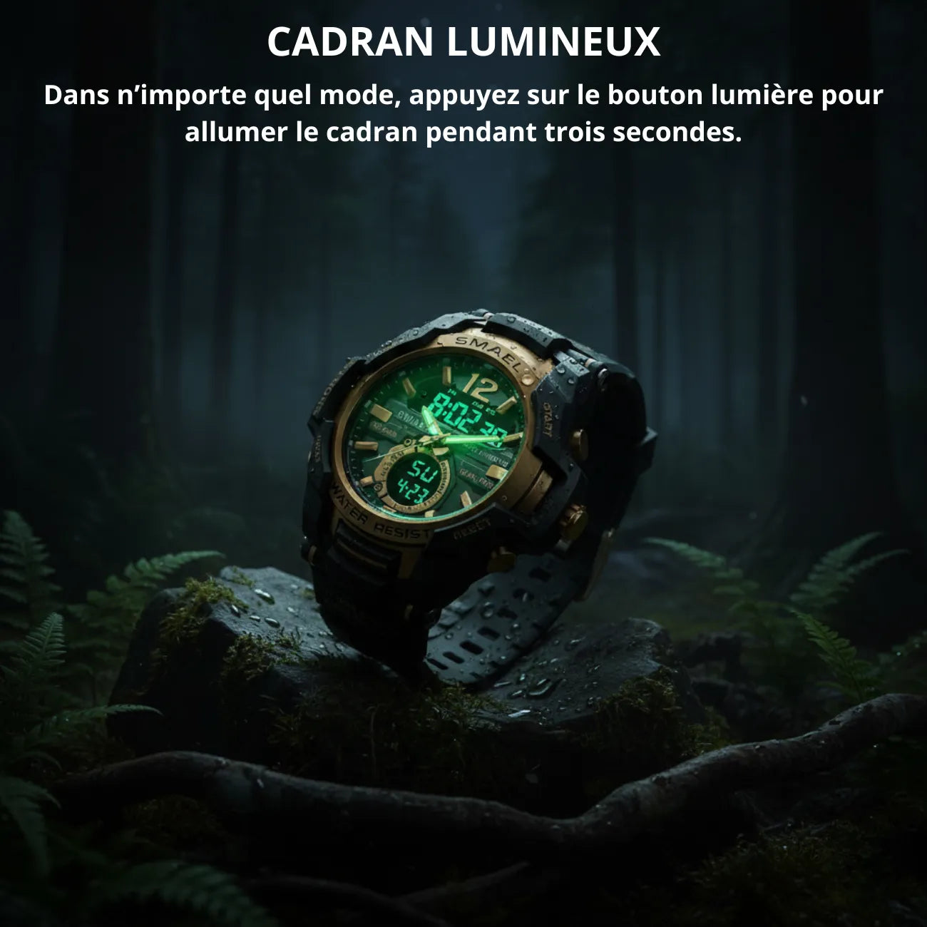 Outdoor-Wanderuhr Robust