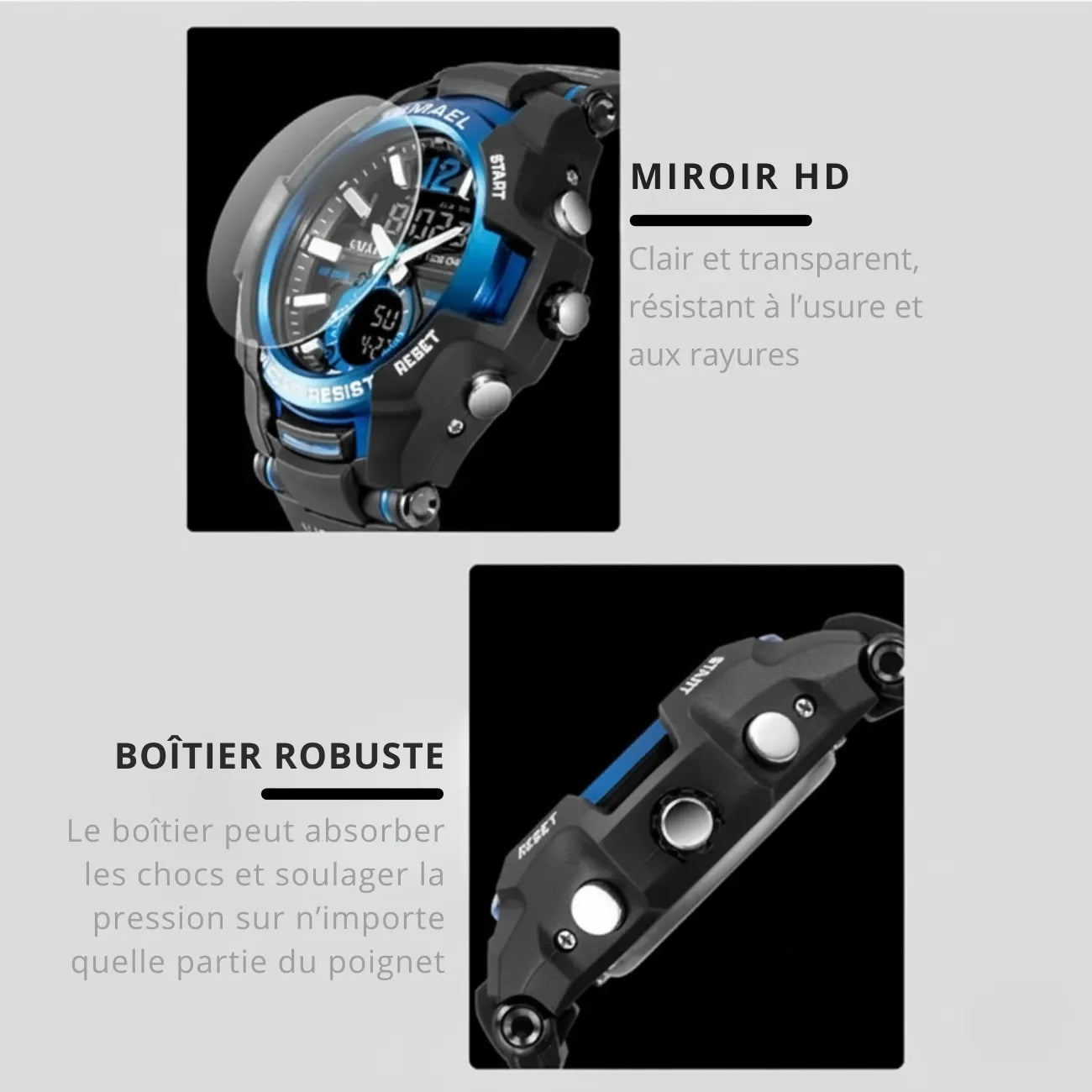Outdoor-Wanderuhr Robust