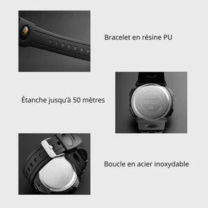 Multifunktions-Survival-Uhr LED