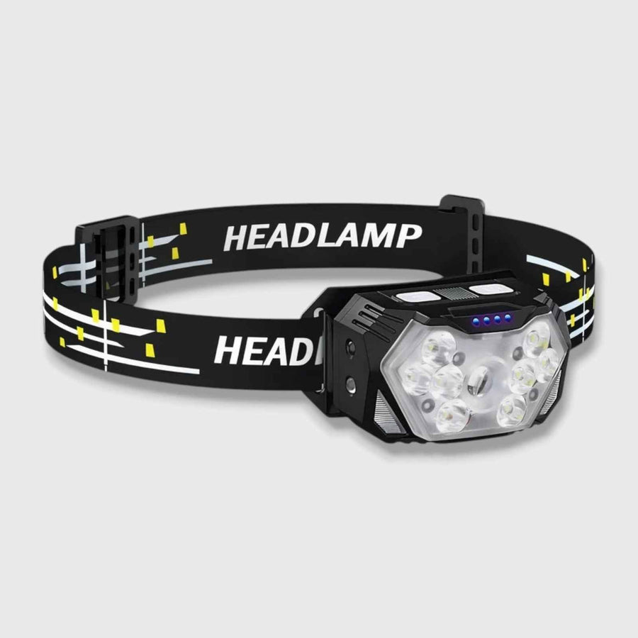Wasserdichte 9-LED-Stirnlampe | Berggrat