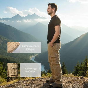 Cargohose für Herren aus Baumwolle