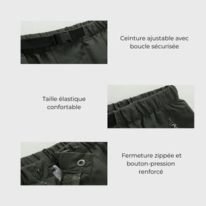 2-in-1 Wanderhose mit abnehmbaren Beinen