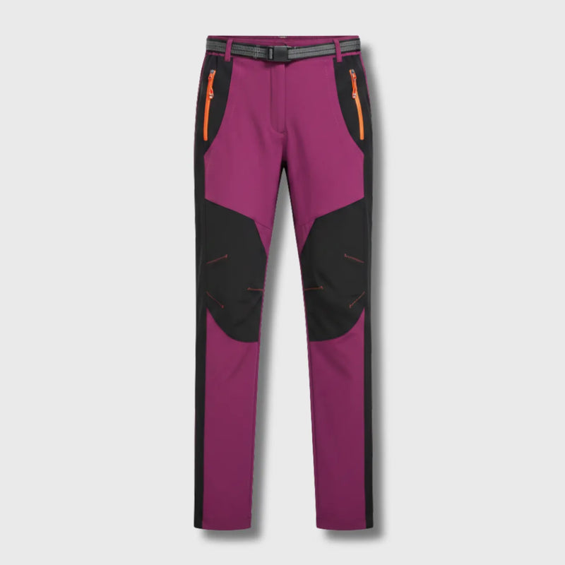 Fleecegefütterte Wanderhose für Damen