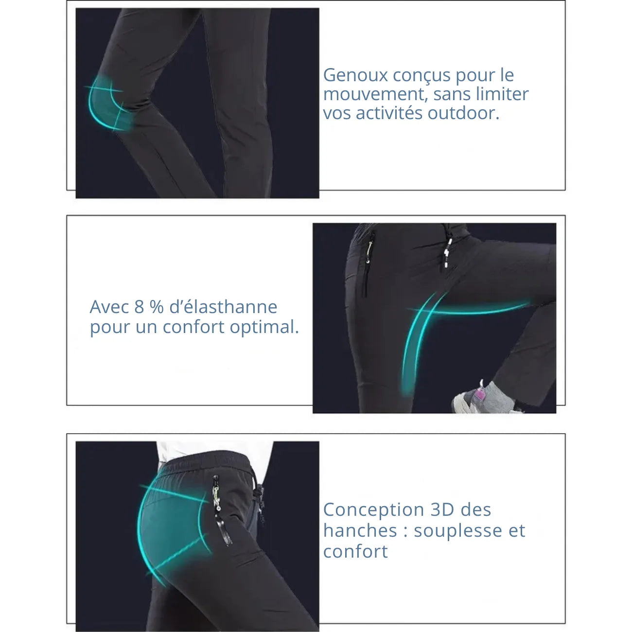 Damen Wanderhose UV-Schutz | Berggrat