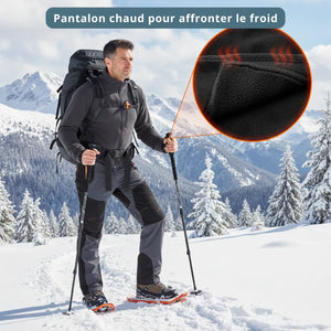Winter-Trekkinghose mit Fleecefutter