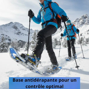 Aluminium-Schneeschuhe für Winterwanderungen