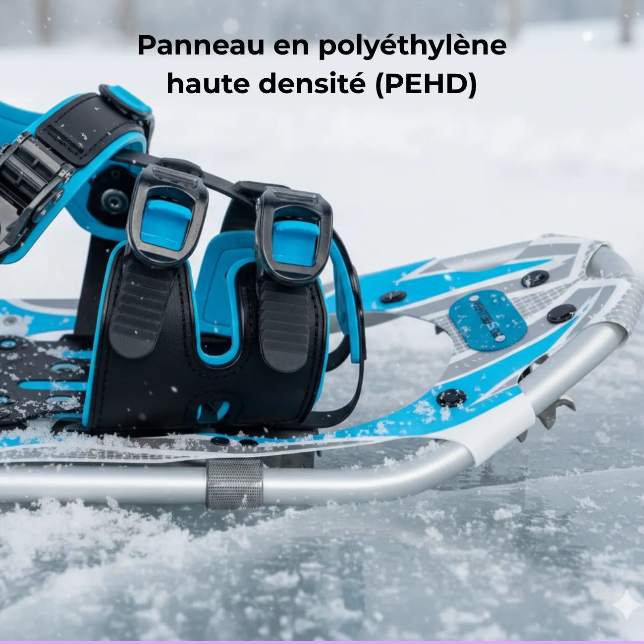 Alu-Schneeschuhe mit Stöcken | Berggrat