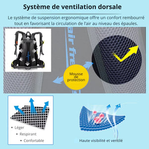 Wasserdichter Wanderrucksack 40L