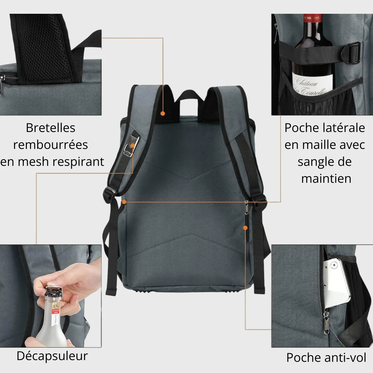 Kühlrucksack 30L für unterwegs