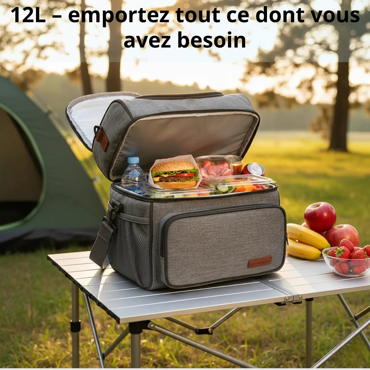 Isolierte Thermo-Kühltasche 12L