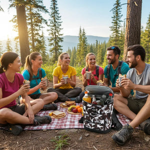 Isolierter Picknick-Kühlrucksack