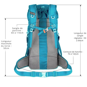 Trekkingrucksack 50L für Berg und Outdoor