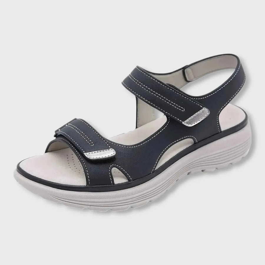 Damen Wandersandalen Keilabsatz