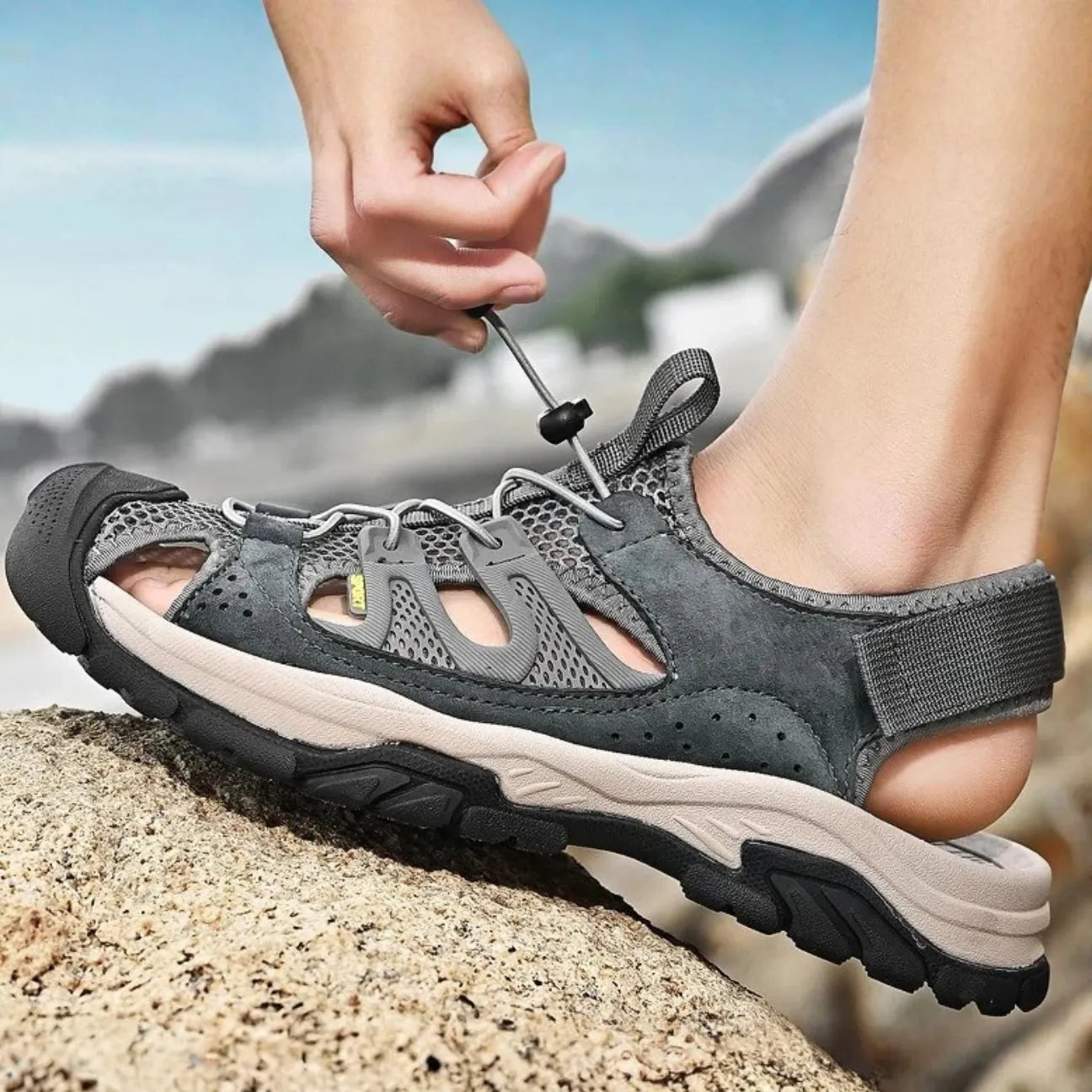 Herren-Trekkingsandalen
