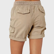 Damen-Cargo-Shorts