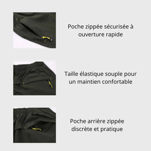 Leichte Stretch-Wandershorts für Herren