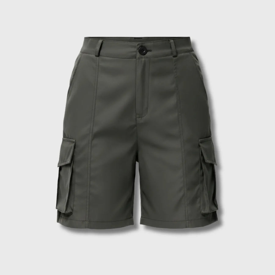 Damen Cargo-Wandershorts Stretch