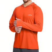 UV-Schutz-Shirt Herren UPF50+ mit Kapuze