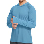 UV-Schutz-Shirt Herren UPF50+ mit Kapuze
