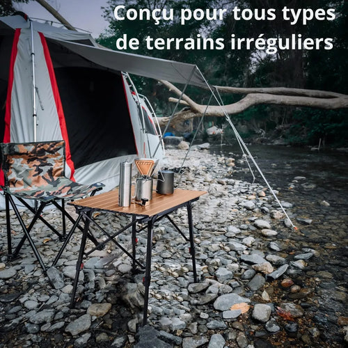 Faltbarer Aluminium-Campingtisch