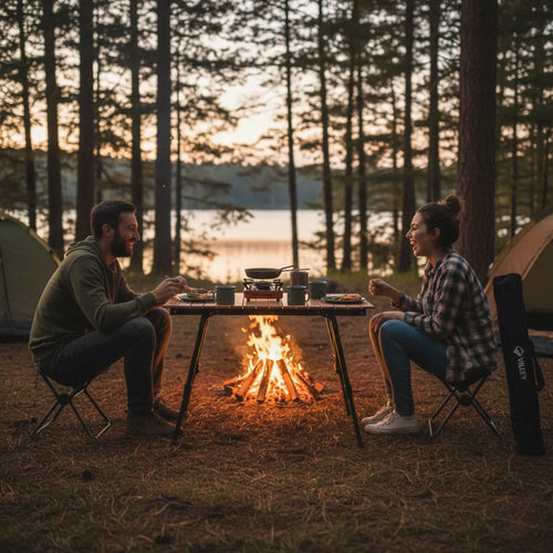 Faltbarer Aluminium-Campingtisch