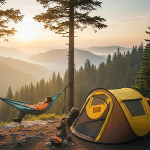 Hängematte mit Moskitonetz für Camping