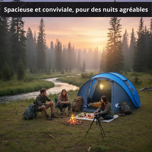 Trekkingzelt für 3 bis 4 Personen