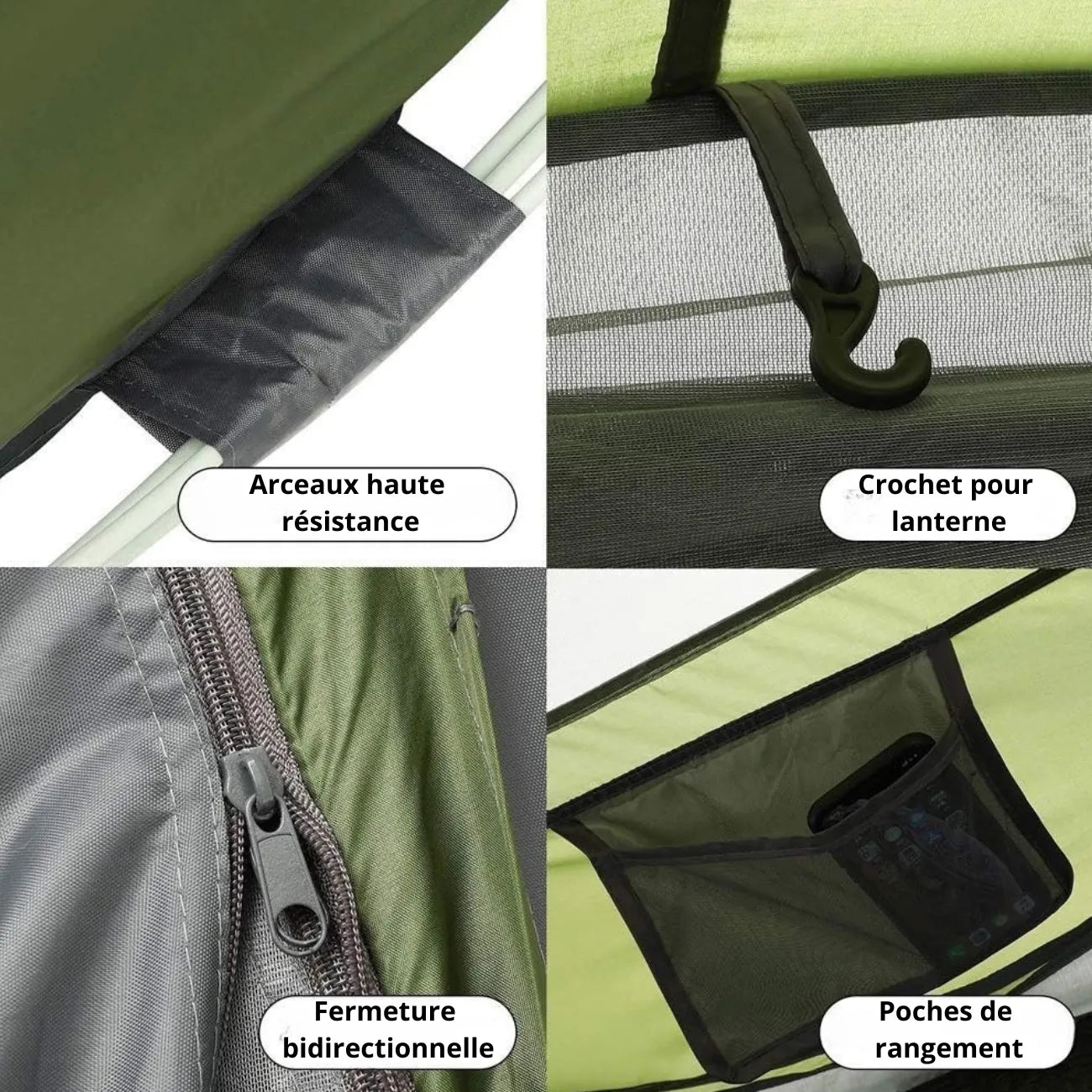 Campingzelt für 3 bis 4 Personen