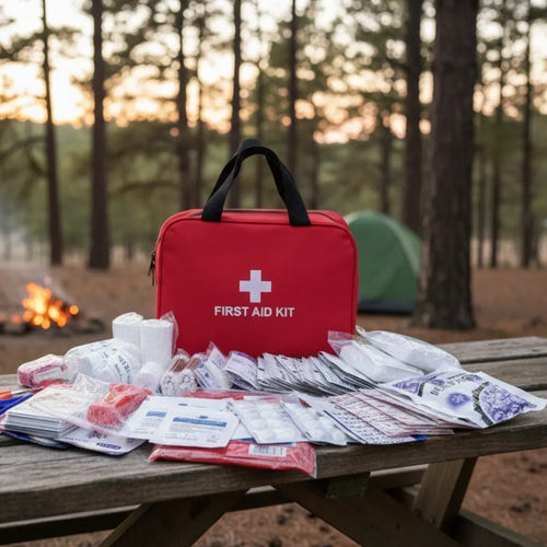 Erste-Hilfe-Set fürs Camping (184 Teile)