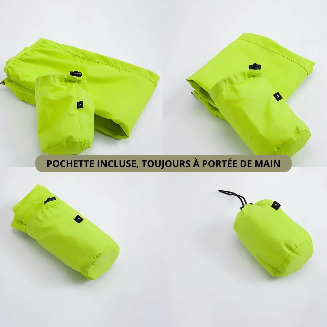 Ultraleichte Regenjacke