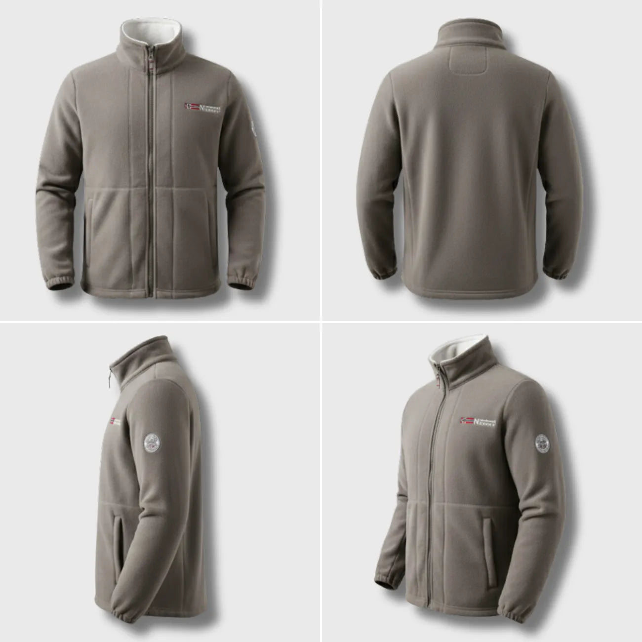 Herren-Warme Fleecejacke