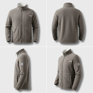 Herren-Warme Fleecejacke